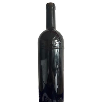 Customized exclusive red wine glass bottle